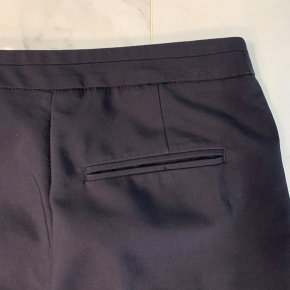 H&M - NAVY TROUSER - Size US 6 - Picture 3 of 4